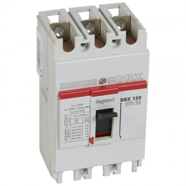 DRX125 3X63 Amper 20kA Sabit Tip Kompakt Şalter